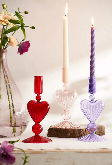 Create a romantic ambiance with candles and flowers